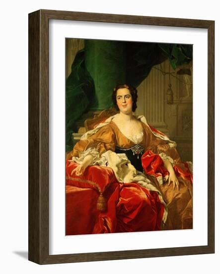 Louise Elisabeth of France, 1745-Louis-Michel van Loo-Framed Giclee Print