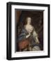 Louise-Françoise de Baume Blanc, Mademoiselde Vallière, duchesse de Vaujours (1644-1710)-Jean Nocret-Framed Giclee Print