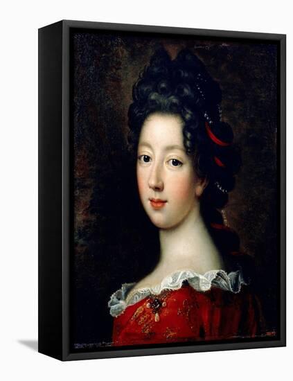 Louise Françoise De Bourbon, Mademoiselle De Nantes-François de Troy-Framed Stretched Canvas