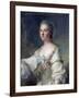 Louise-Henriette-Gabrielle De Lorraine (1718-88) Princess of Turenne and Duchess of Bouillon, 1746-Jean-Marc Nattier-Framed Giclee Print