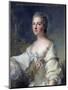 Louise-Henriette-Gabrielle De Lorraine (1718-88) Princess of Turenne and Duchess of Bouillon, 1746-Jean-Marc Nattier-Mounted Giclee Print