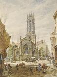 Christ Church, Oxford-Louise Ingram Rayner-Framed Stretched Canvas