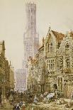 Canterbury Cathedral-Louise J. Rayner-Giclee Print