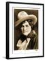 Louise Lester, Cowgirl-null-Framed Art Print