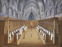 Port-Royal Des Champs Abbey, Chorus of Nuns in Church, 1710-Louise-Magdeleine Hortemels-Giclee Print