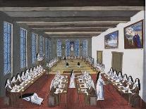 Port-Royal Des Champs Abbey, Refectory, 1710-Louise-Magdeleine Hortemels-Giclee Print