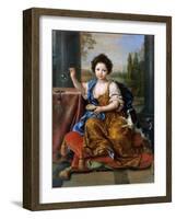 Louise Marie De Bourbon (1674-168), Duchesse D'Orléans-Pierre Mignard-Framed Giclee Print