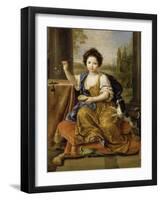 Louise-Marie de Bourbon, "Mademoiselle de Tours"-Pierre Mignard-Framed Giclee Print