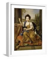 Louise-Marie de Bourbon, "Mademoiselle de Tours"-Pierre Mignard-Framed Giclee Print