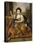 Louise-Marie de Bourbon, "Mademoiselle de Tours"-Pierre Mignard-Stretched Canvas