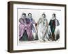 Louise of Lorraine, Duke of Guise, Marguerite De Vaudemont and Anne De Joyeuse, 1581 (1882-188)-Anne de Joyeuse-Framed Giclee Print