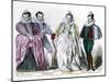 Louise of Lorraine, Duke of Guise, Marguerite De Vaudemont and Anne De Joyeuse, 1581 (1882-188)-Anne de Joyeuse-Mounted Giclee Print
