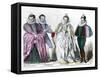 Louise of Lorraine, Duke of Guise, Marguerite De Vaudemont and Anne De Joyeuse, 1581 (1882-188)-Anne de Joyeuse-Framed Stretched Canvas