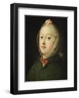 Louise, Queen of Denmark, c.1750-Carl Gustaf Pilo-Framed Giclee Print