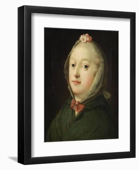 Louise, Queen of Denmark, c.1750-Carl Gustaf Pilo-Framed Giclee Print