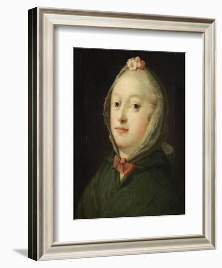 Louise, Queen of Denmark, c.1750-Carl Gustaf Pilo-Framed Giclee Print