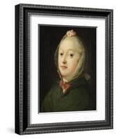 Louise, Queen of Denmark, c.1750-Carl Gustaf Pilo-Framed Giclee Print