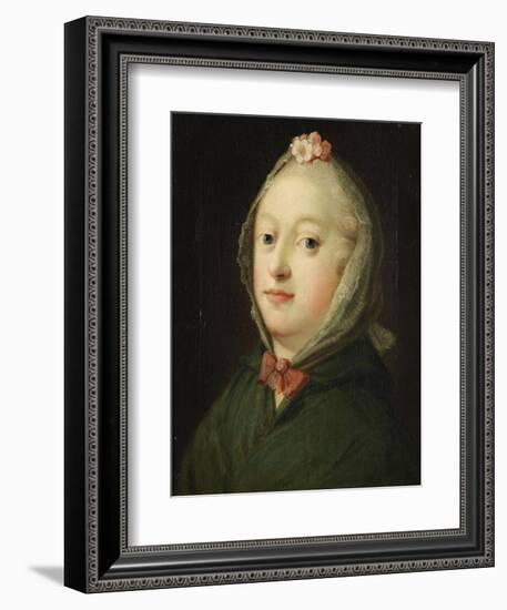 Louise, Queen of Denmark, c.1750-Carl Gustaf Pilo-Framed Giclee Print