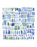 Series Sea Glass No. IV-Louise van Terheijden-Framed Art Print