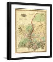 Louisiana and Mississippi, c.1823-Henry S^ Tanner-Framed Art Print