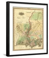 Louisiana and Mississippi, c.1823-Henry S^ Tanner-Framed Art Print