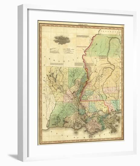 Louisiana and Mississippi, c.1823-Henry S^ Tanner-Framed Art Print