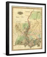 Louisiana and Mississippi, c.1823-Henry S^ Tanner-Framed Art Print