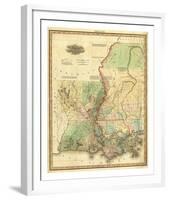 Louisiana and Mississippi, c.1823-Henry S^ Tanner-Framed Art Print