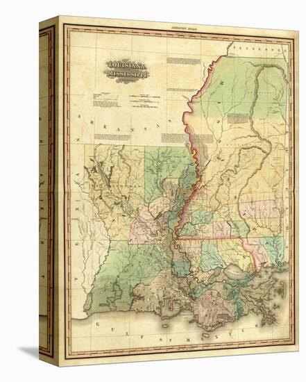 Louisiana and Mississippi, c.1823-Henry S^ Tanner-Stretched Canvas