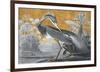 Louisiana Heron - Luxe-Eccentric Accents-Framed Giclee Print