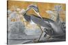 Louisiana Heron - Luxe-Eccentric Accents-Stretched Canvas