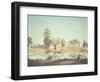 Louisiana Landscape, United States of America, 18th Century-null-Framed Giclee Print