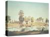 Louisiana Landscape, United States of America, 18th Century-null-Stretched Canvas