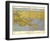 Louisiana, Mississippi, Alabama and Part of Florida, c.1861-John Bachmann-Framed Art Print