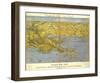 Louisiana, Mississippi, Alabama and Part of Florida, c.1861-John Bachmann-Framed Art Print