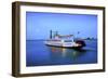 Louisiana, New Orleans, Creole Queen Steamboat, Mississippi River-John Coletti-Framed Photographic Print