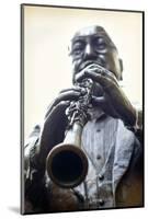 Louisiana, New Orleans, French Quarter, Bourbon Street, Musical Legends Park, Pete Fountain Statue-John Coletti-Mounted Photographic Print