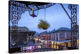 Louisiana, New Orleans, French Quarter, Bourbon Street-John Coletti-Stretched Canvas