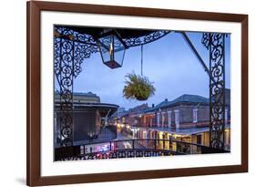 Louisiana, New Orleans, French Quarter, Bourbon Street-John Coletti-Framed Photographic Print