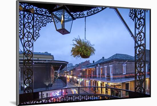 Louisiana, New Orleans, French Quarter, Bourbon Street-John Coletti-Mounted Photographic Print