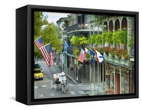 Louisiana, New Orleans, French Quarter, Royal Street-John Coletti-Framed Stretched Canvas