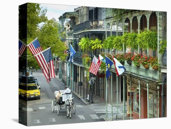 Louisiana, New Orleans, French Quarter, Royal Street-John Coletti-Stretched Canvas