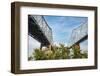 Louisiana. New Orleans, Lower Mississippi River Basin, the Greater New Orleans Bridge-Alison Jones-Framed Photographic Print