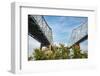 Louisiana. New Orleans, Lower Mississippi River Basin, the Greater New Orleans Bridge-Alison Jones-Framed Photographic Print