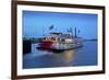 Louisiana, New Orleans, Natchez Steamboat, Mississippi River-John Coletti-Framed Photographic Print