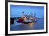 Louisiana, New Orleans, Natchez Steamboat, Mississippi River-John Coletti-Framed Photographic Print