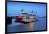 Louisiana, New Orleans, Natchez Steamboat, Mississippi River-John Coletti-Framed Photographic Print