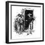 Louisiana Planter Showing a Voodoo Charm to Apprehensive Plantation Workers, 1886-null-Framed Giclee Print