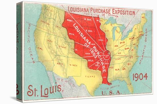 Louisiana Purchase, St. Louis, Missouri-null-Stretched Canvas