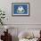 Louisiana State Flag-Lantern Press-Framed Premium Giclee Print displayed on a wall